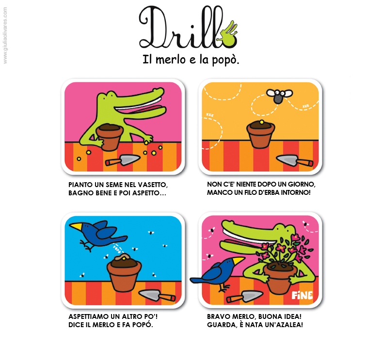 Drillo's first adventure